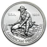 Silver Ounce 1984 Engelhard - The American Prospector (E): Photo Coin, United States, Silver Ounce 1984 Engelhard - The American Prospector (E) / thumbnail
