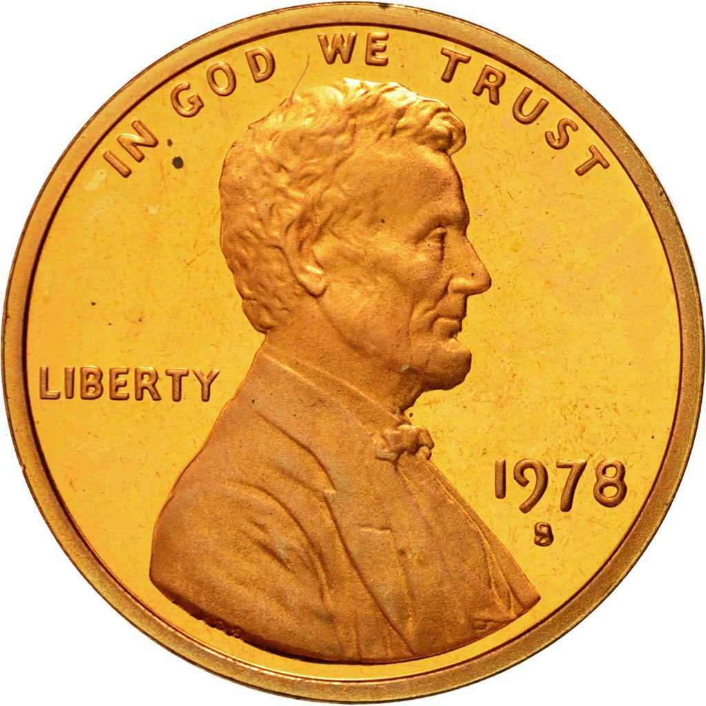 One Cent 1978 Lincoln Memorial Coin From United States Online Coin Club