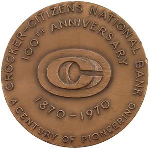 United States / Medal 1970 California - obverse photo