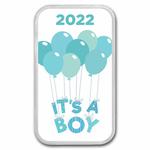 Silver Ounce 2022 It's a Boy - Bar: Photo Coin, United States, Silver Ounce 2022 It's a Boy - Bar / thumbnail