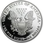 United States / Silver Ounce 1996 American Eagle / Proof (Philadelphia Mint) - reverse photo
