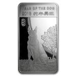Silver Ten Ounces 2018 Year of the Dog - Bar: Photo Coin, United States, Silver Ten Ounces 2018 Year of the Dog - Bar / thumbnail