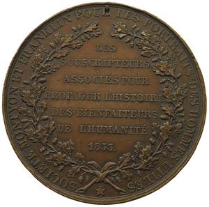 United States / Medal 1883 Franklin - reverse photo