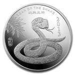 Silver Ten Ounces 2013 Year of the Snake: Photo Coin, United States, Silver Ten Ounces 2013 Year of the Snake / thumbnail