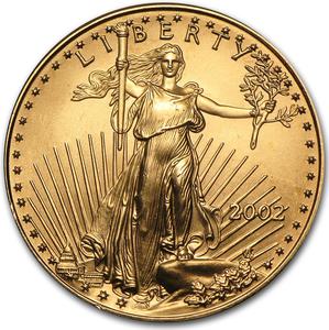 United States / Gold Half Ounce 2002 American Eagle - obverse photo
