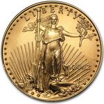 Gold Half Ounce 2002 American Eagle: Photo 2002 1/2 oz American Gold Eagle BU / thumbnail