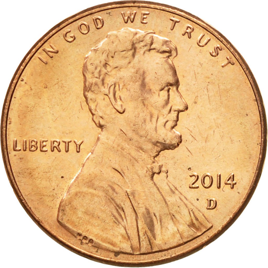 One Cent 2014 Union Shield Coin From United States Online Coin Club
