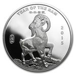 Silver Ounce 2015 Year of the Ram: Photo Coin, United States, Silver Ounce 2015 Year of the Ram / thumbnail
