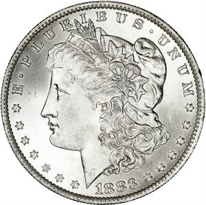 United States / One Dollar 1883 - obverse photo