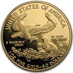 United States / Gold Ounce 2001 American Eagle / Proof (West Point Mint) - reverse photo