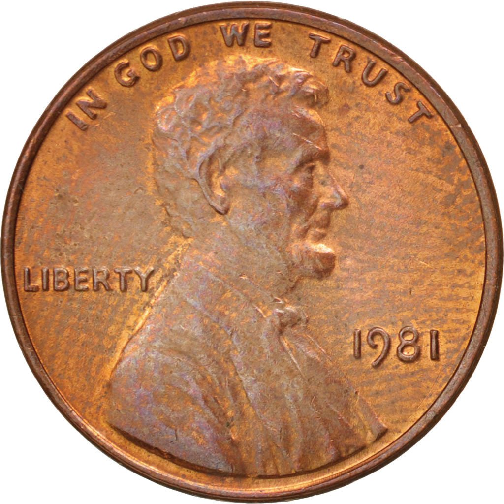 One Cent 1981 Lincoln Memorial Coin From United States Online Coin Club