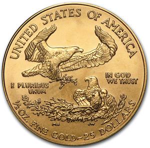 United States / Gold Half Ounce 2002 American Eagle - reverse photo