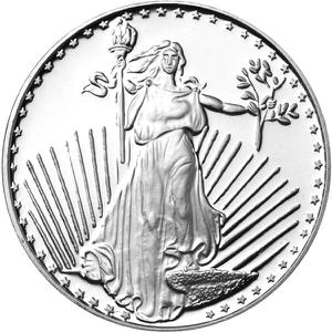United States / Silver Ounce 2018 Saint Gauden - reverse photo