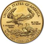 Gold Half Ounce 1995 American Eagle: Photo 1995 1/2 oz American Gold Eagle BU / thumbnail