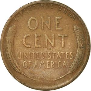 United States / One Cent 1935 Wheat Penny - reverse photo