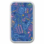 Silver Ounce 2022 Birthday Celebration - Bar: Photo Coin, United States, Silver Ounce 2022 Birthday Celebration - Bar / thumbnail