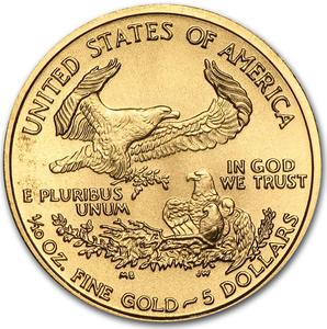United States / Gold Tenth-Ounce 2005 American Eagle - reverse photo
