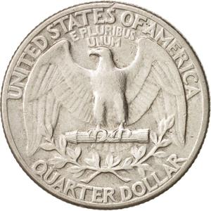 United States / Quarter Dollar 1934 Washington - reverse photo