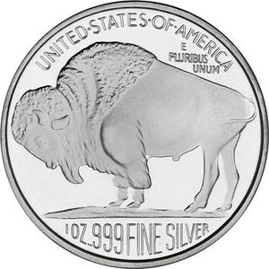 United States / Silver Ounce 2020 Buffalo Round - obverse photo
