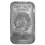 Silver Ounce Bar  - Aztec Calendar, Golden State Mint: Photo Coin, United States, Silver Ounce Bar  - Aztec Calendar, Golden State Mint / thumbnail
