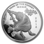 Silver Two Ounces 2016 Year of the Monkey: Photo Coin, United States, Silver Two Ounces 2016 Year of the Monkey / thumbnail