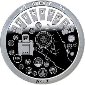 United States / Silver Ounce - Through That Door 7 (Create) - reverse photo