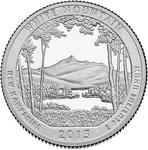 United States / Quarter Dollar 2013 White Mountain National Forest / Proof, San Francisco Mint - reverse photo