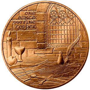 United States / Copper Ounce 2022 Medieval Legends - Lady Godiva - obverse photo