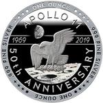 Silver Ounce 2019 Apollo 11 - Lift Off: Photo Coin, United States, Silver Ounce 2019 Apollo 11 - Liftoff / thumbnail