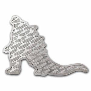 United States / Silver Ounce Shaped (2024) Godzilla vs Kong - Godzilla - obverse photo