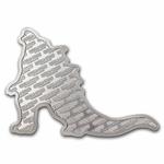 Silver Ounce Shaped (2024) Godzilla vs Kong - Godzilla: Photo Coin, United States, Silver Ounce Shaped (2024) Godzilla vs Kong - Godzilla / thumbnail