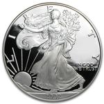 United States / Silver Ounce 2002 American Eagle / Proof - obverse photo