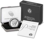 Palladium Ounce 2021 American Eagle: Photo American Eagle 2021 One Ounce Palladium Proof Coin / thumbnail