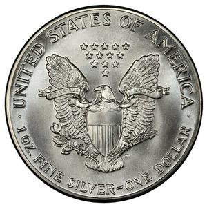 United States / dSilver Ounce 1987 American Eagle - obverse photo