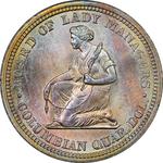 Quarter Dollar 1893 Columbian Exposition (Isabella): Photo Isabella Quarter Dollar / thumbnail