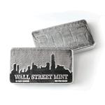 Silver Ten Ounces 2017 Wall Street Mint Silver Bar: Photo Coin, United States, Silver Ten Ounces - Wall Street Mint Silver Bar / thumbnail
