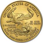 Gold Quarter Ounce 2001 American Eagle: Photo 2001 1/4 oz American Gold Eagle BU / thumbnail