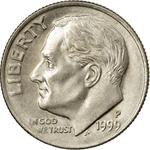 One Dime 1999 Roosevelt: Photo United States - Roosevelt Dime 1999 / thumbnail