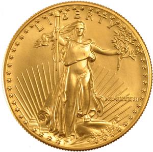 United States / Gold Ounce 1987 American Eagle - obverse photo