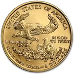 Gold Tenth-Ounce 2007 American Eagle: Photo 2007 1/10 oz American Gold Eagle BU / thumbnail