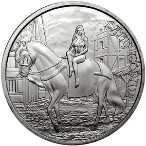 United States / Silver Ounce 2022 Medieval Legends - Lady Godiva - reverse photo