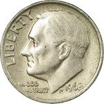 One Dime 1968 Roosevelt: Photo United States - Roosevelt Dime 1968 / thumbnail