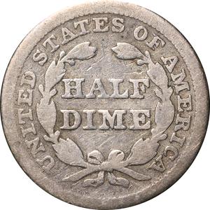 United States / One Dime 1843 Seated Liberty - reverse photo