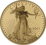 United States / Gold Quarter Ounce 2006 American Eagle - obverse photo