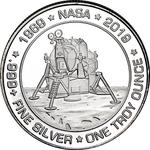 Silver Ounce 2019 Apollo 11: Photo Coin, United States, Silver Ounce 2019 Apollo 11 / thumbnail