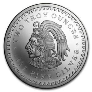 United States / Silver Two Ounces  - Aztec Calendar, Golden State Mint - obverse photo