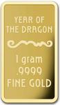 United States / Gold Gram Bar (2024) Year of the Dragon, APMEX - reverse photo