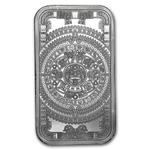 Silver Ounce Bar  - Aztec Calendar, Golden State Mint: Photo Coin, United States, Silver Ounce Bar  - Aztec Calendar, Golden State Mint / thumbnail