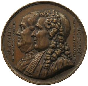 United States / Medal 1883 Franklin - obverse photo
