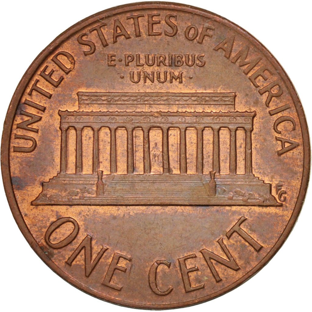 One Cent 1973 Lincoln Memorial Coin From United States Online Coin Club